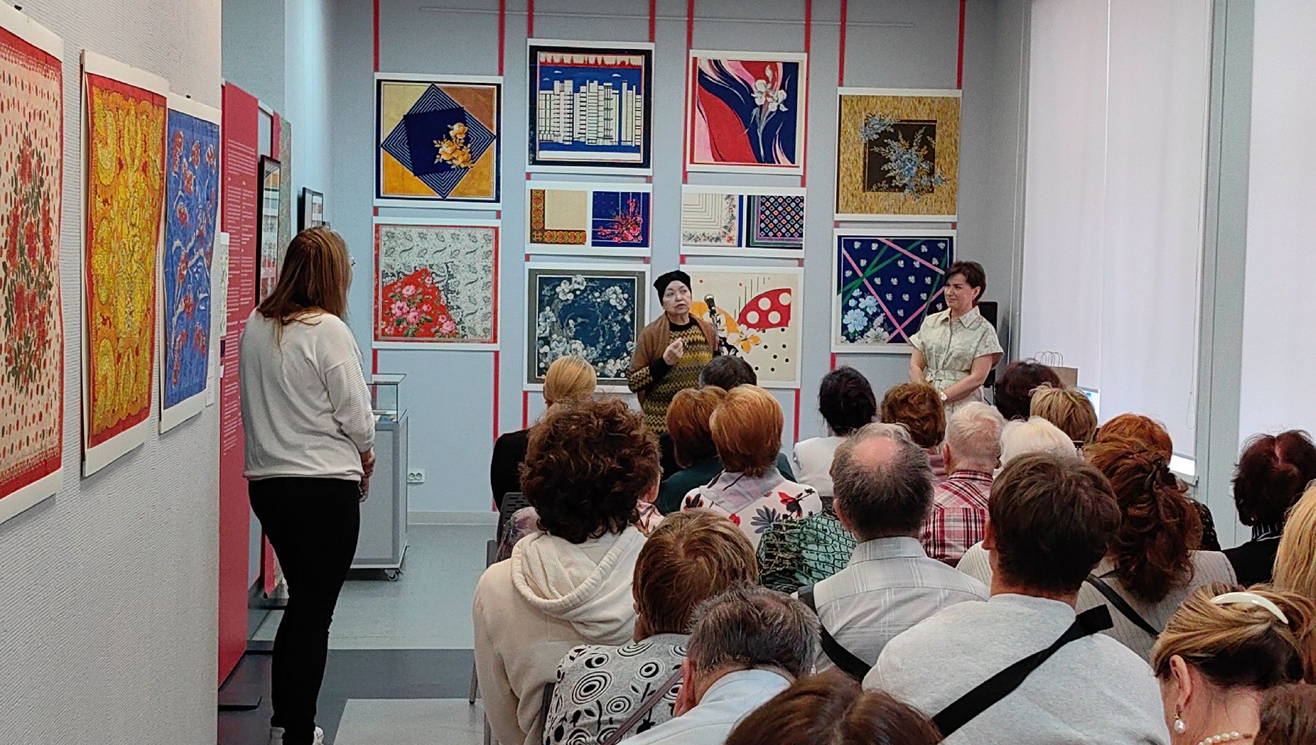 выставка, ткани, музей, текстиль,