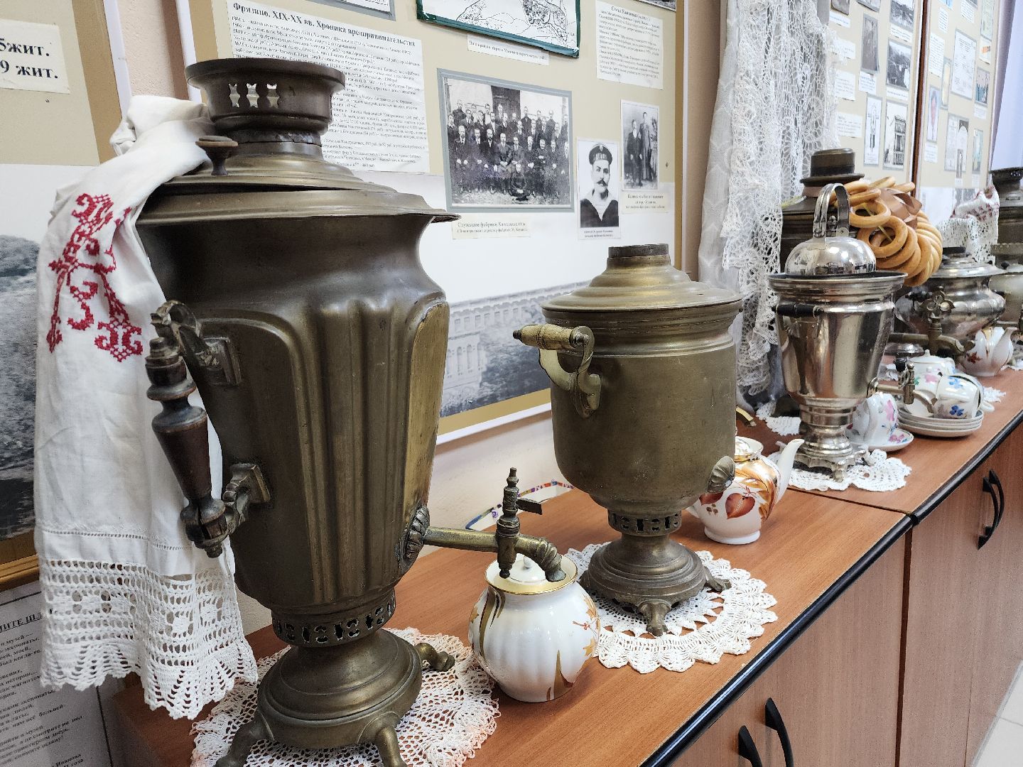 фрязино, краеведение, самовары, новая экспозиция,