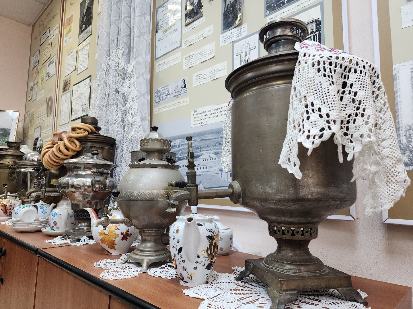 фрязино, краеведение, самовары, новая экспозиция,