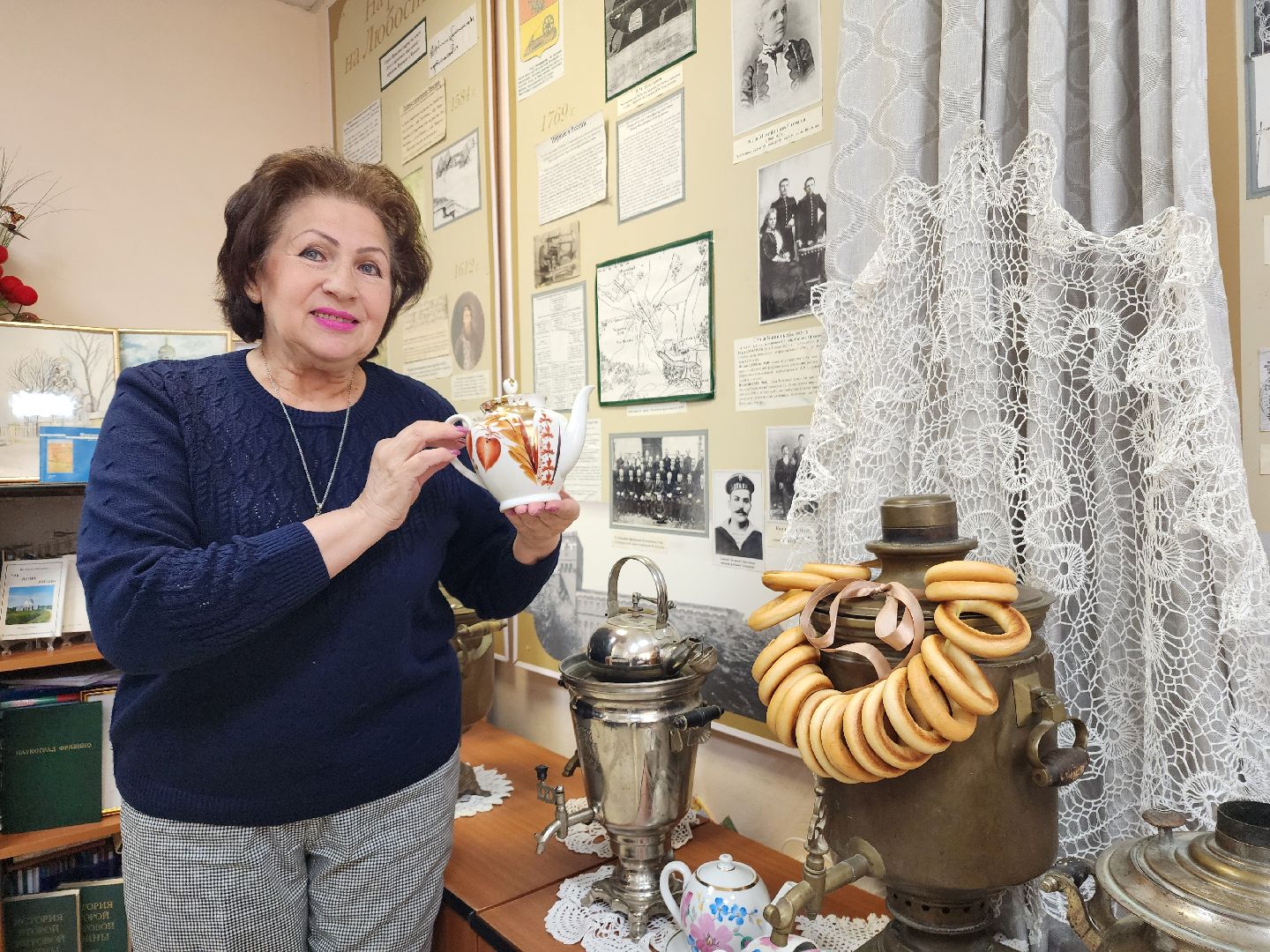 фрязино, краеведение, самовары, новая экспозиция,