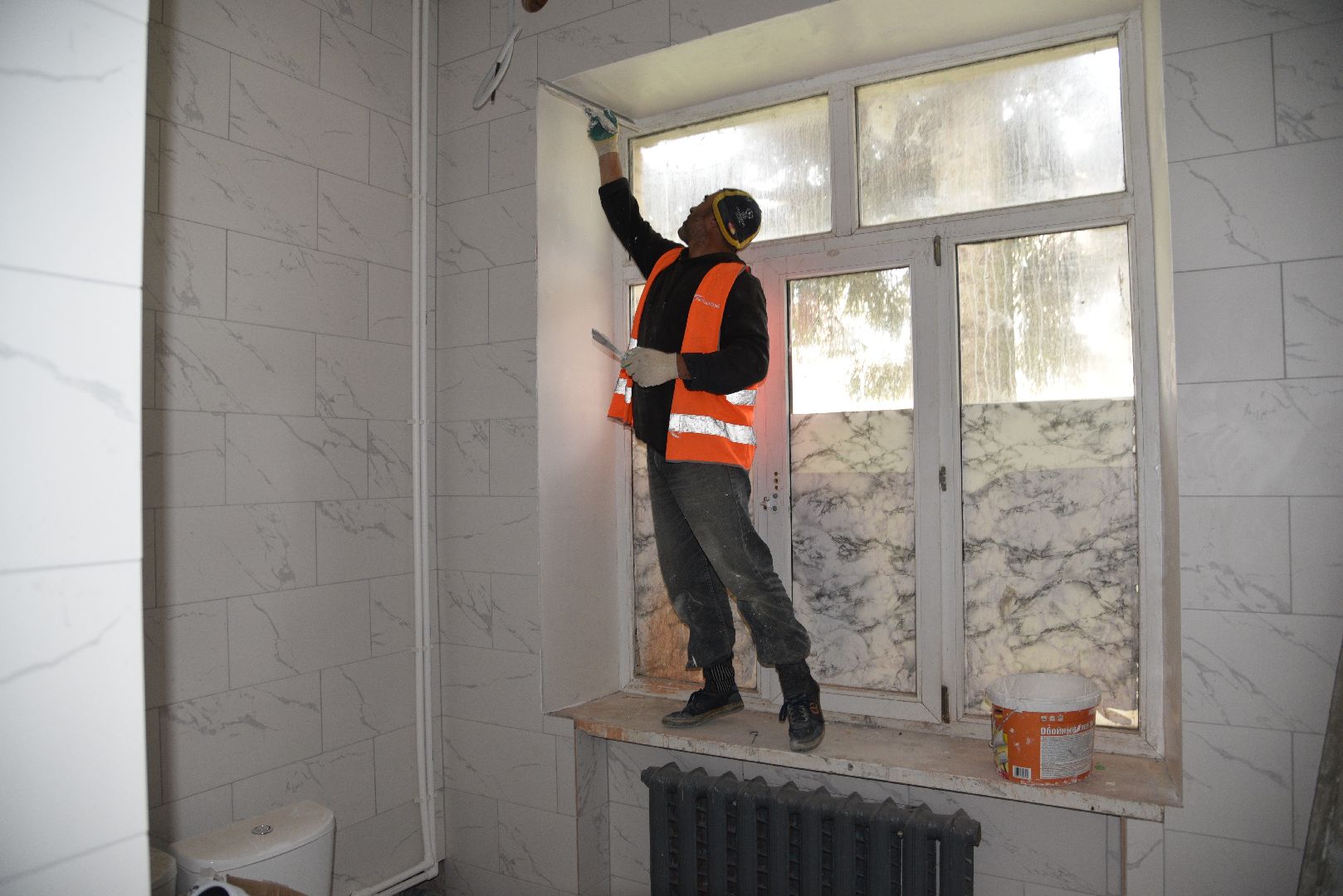 лотошино, мострансавто, автостанция, капитальный  ремонт, транспорт,