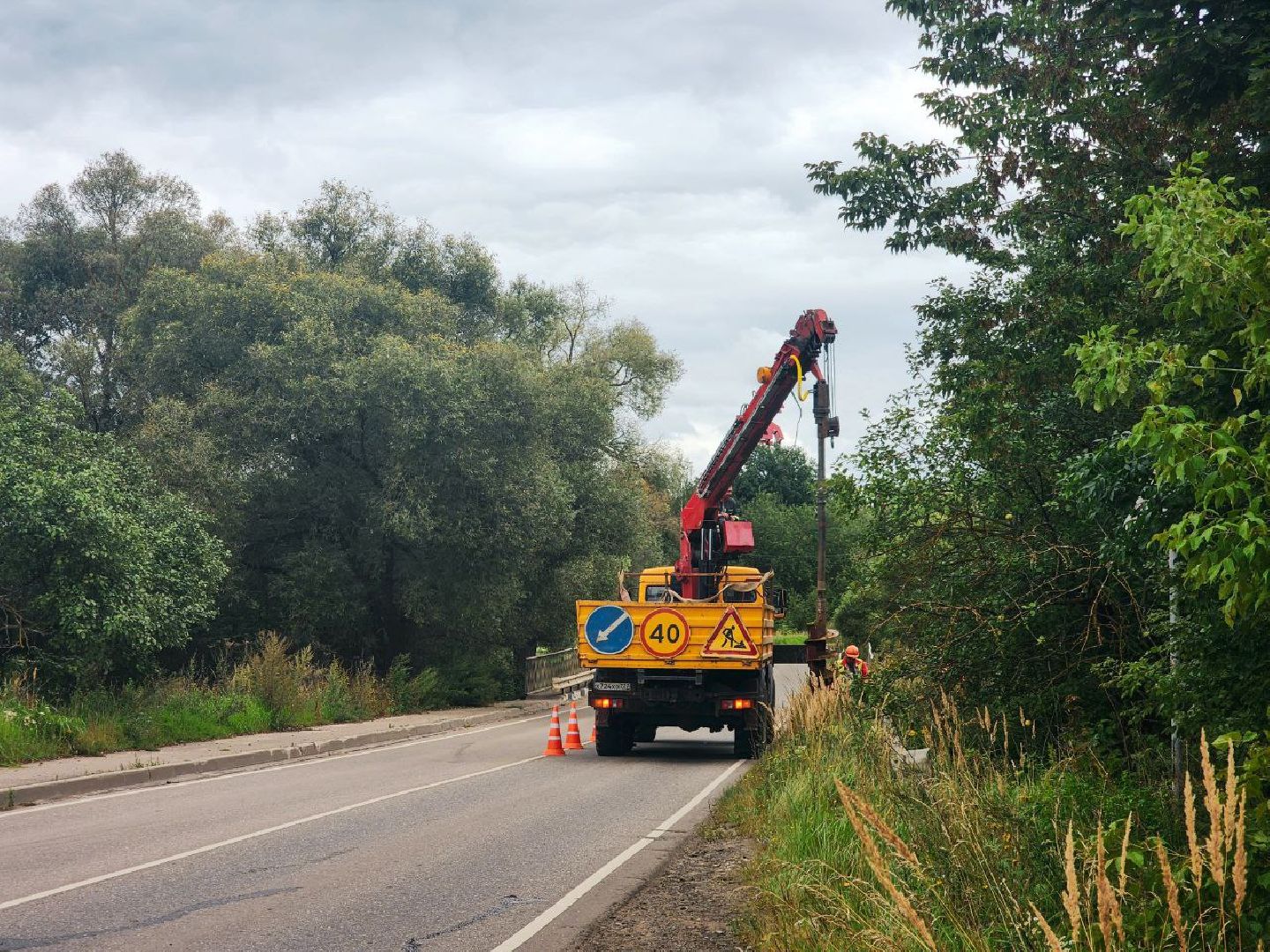 пущино, серпухов, мосавтодор, освещение дорог,