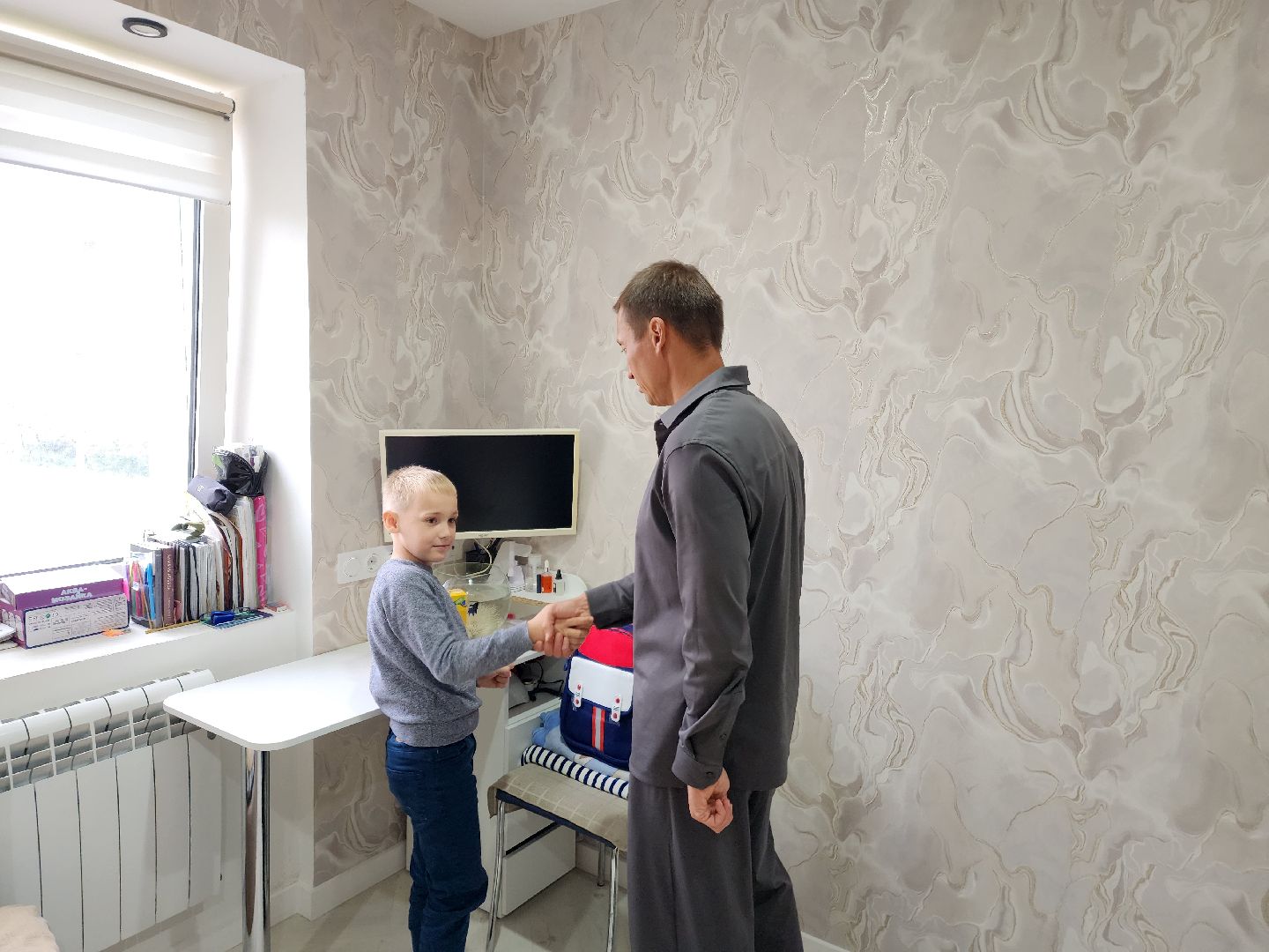 красноармейск, городской округ пушкинский, подарок губернатора, первоклассники,