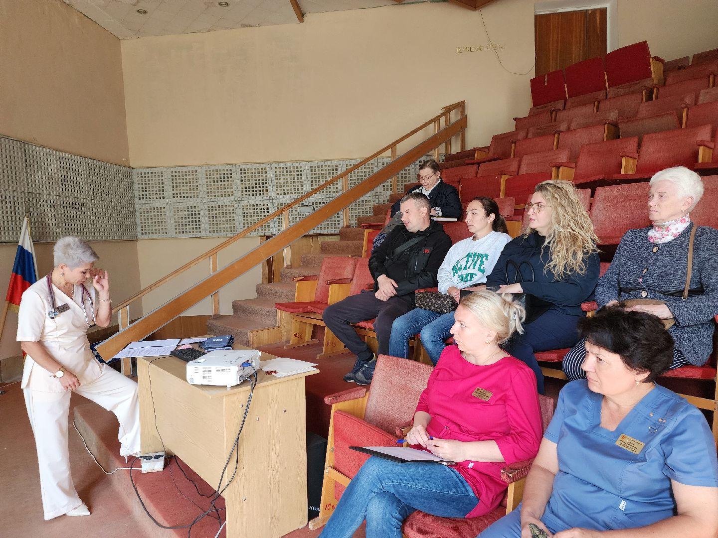 красноармейск, городской округ пушкинский, медсанчасть 154, профилактика, лекции для пациентов,