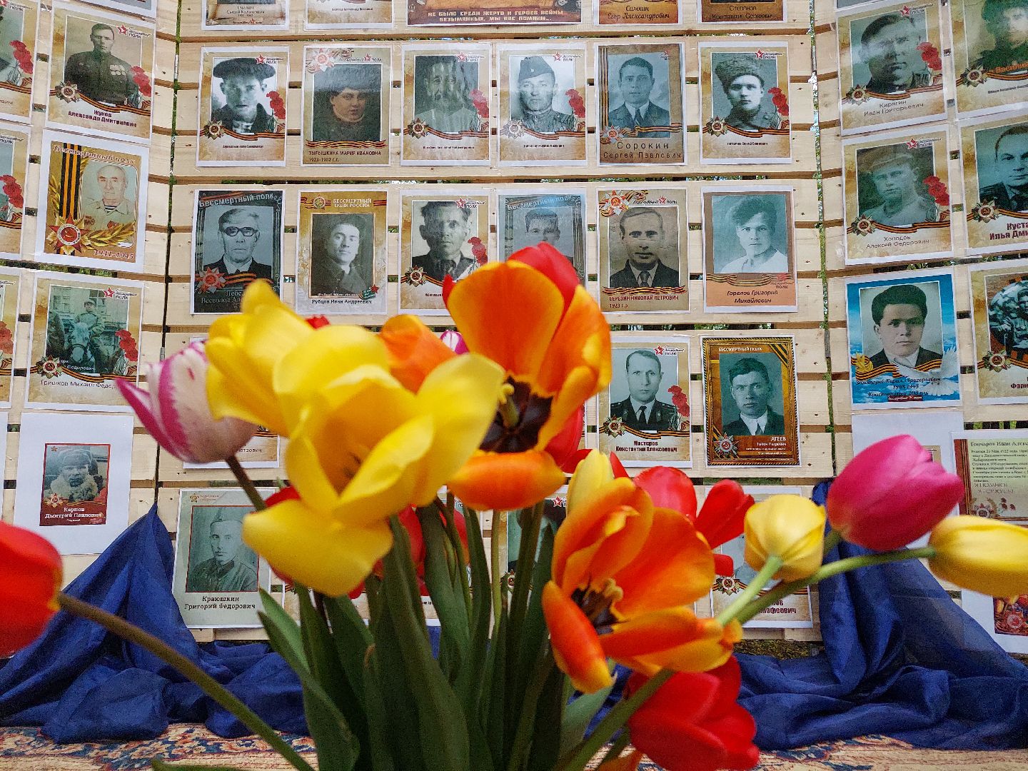 День Победы, парк, стена памяти, память