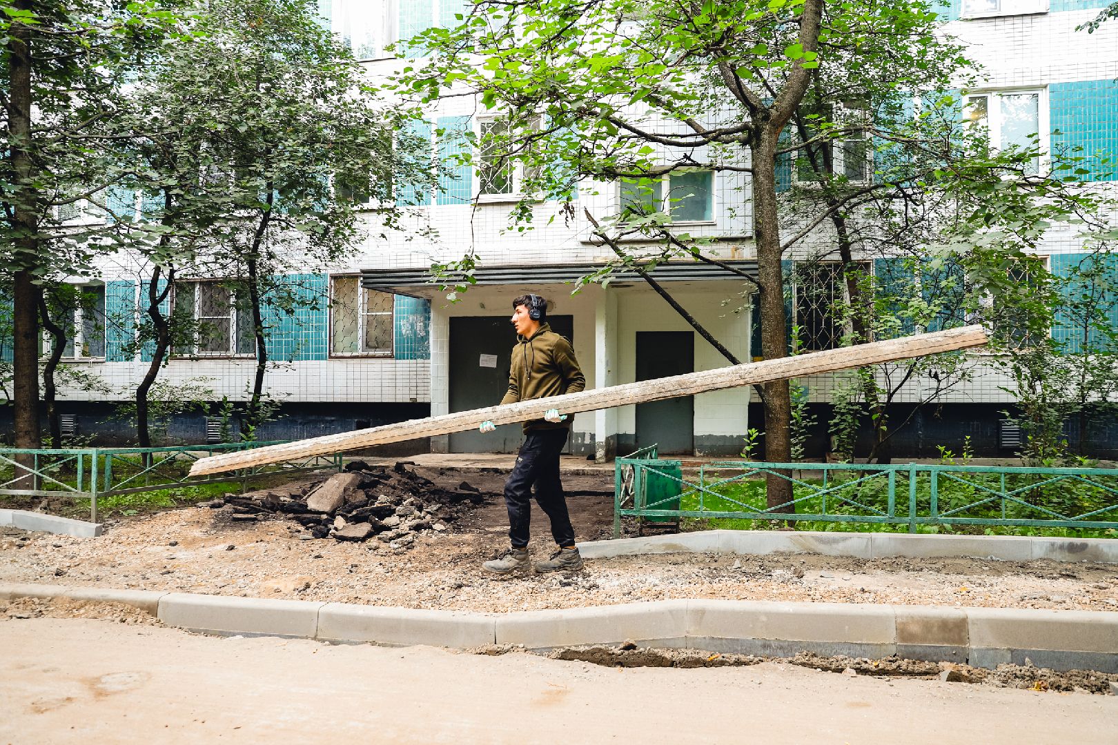 благоустройство, дорожки, пешеход, ремонт, двор, мкд,