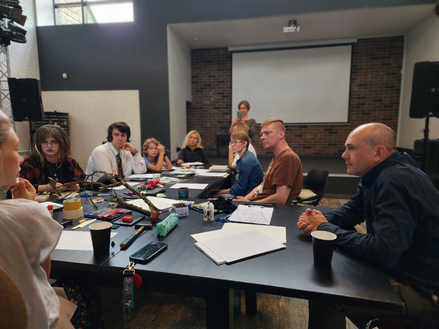 Черноголовка, Мастер-класс , Создание зинов,