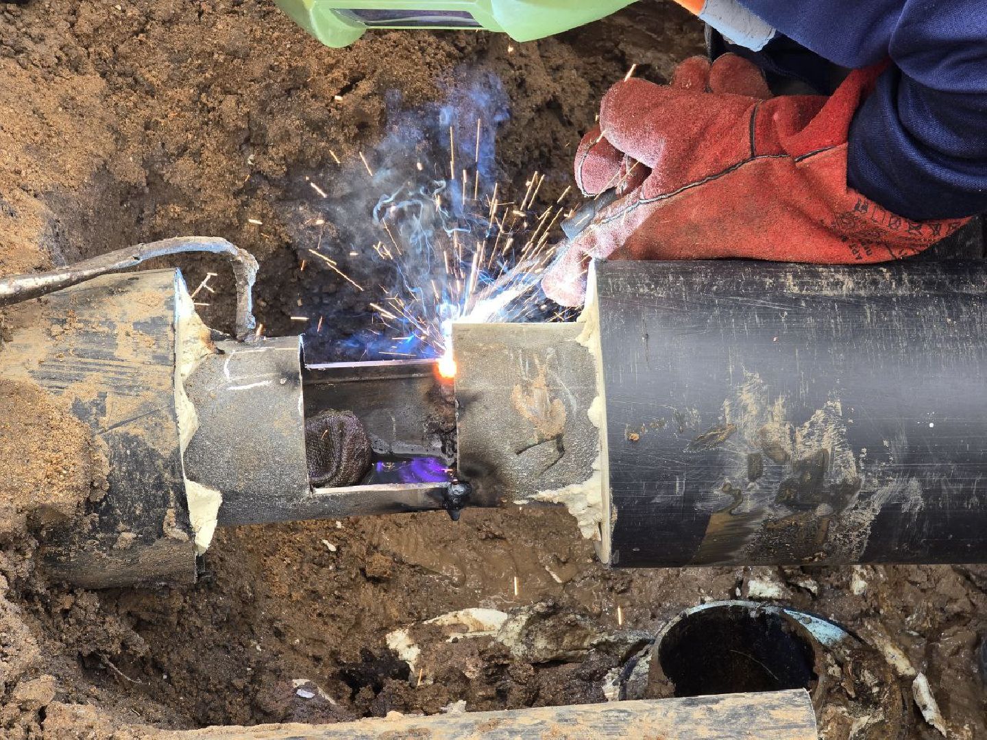 можайск, можайский муниципальный округ, подмосковье, жкх, теплотрасса, замена аварийного участка, капремонт, отопительный сезон, мособлтепло,