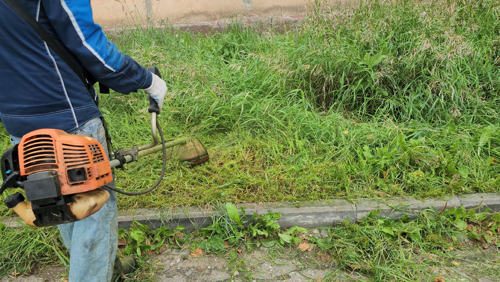 серпухов, подмосковье, покос травы,