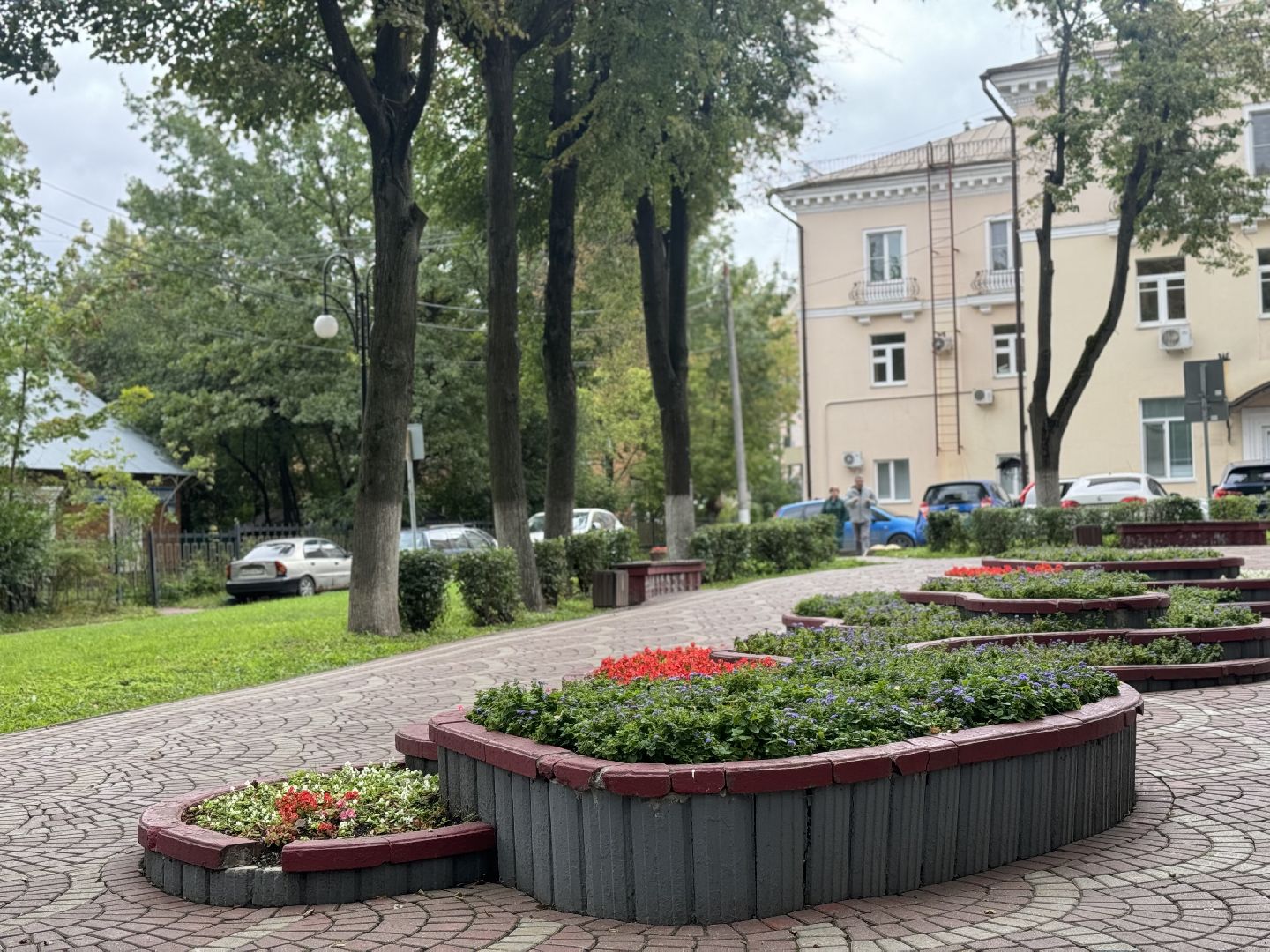 благоустройство сквера, ленинский городской округ, комфортная городская среда,советская площадь,