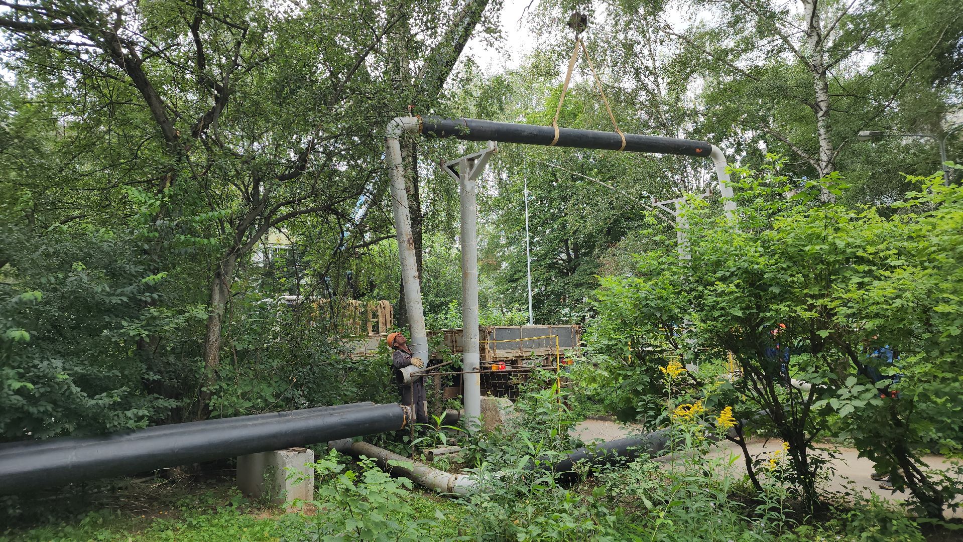 жкх, теплоснабжение, капремонт теплотрассы, лосино-петровский,