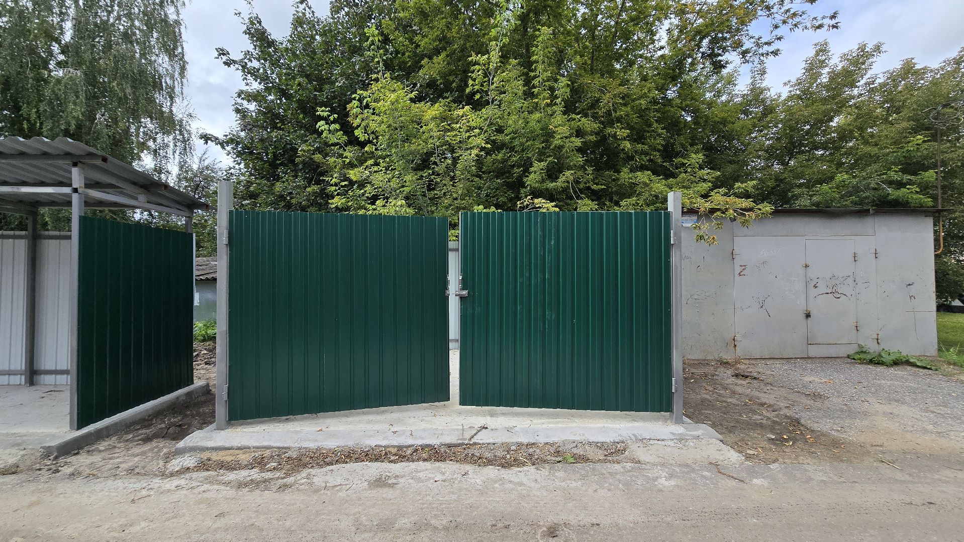 Коломна , модернизация контейнерных площадок,