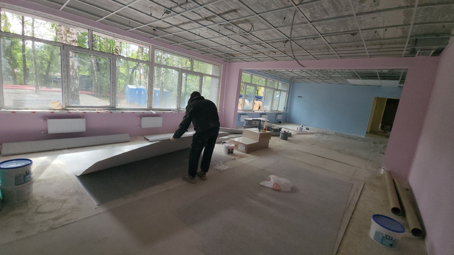 долгопрудный, детский сад, капремонт, входные группы,