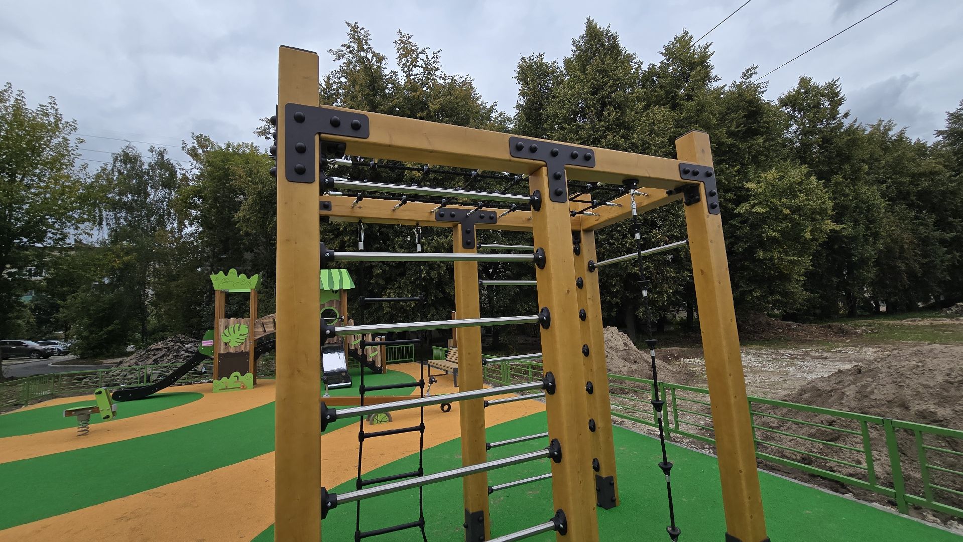 Коломна, модернизация детских игровых площадок, новая детская площадка,