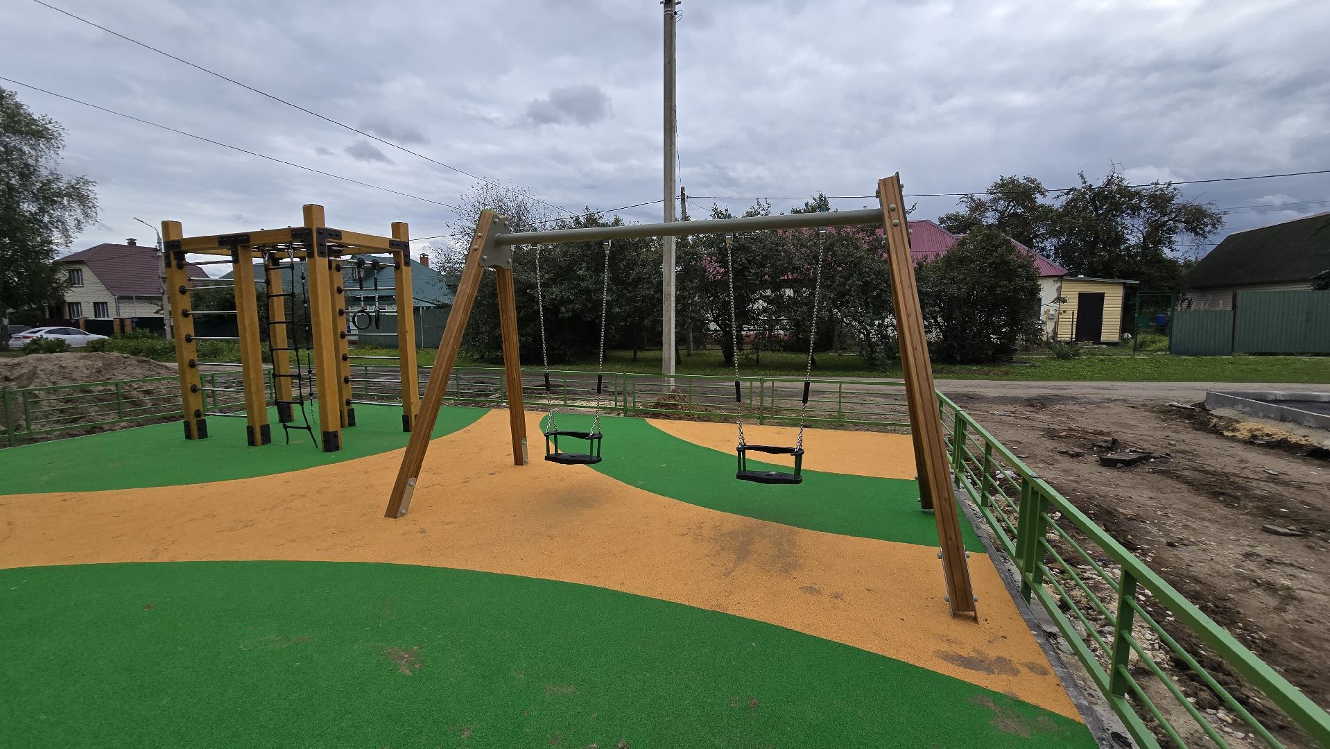 Коломна, модернизация детских игровых площадок, новая детская площадка,