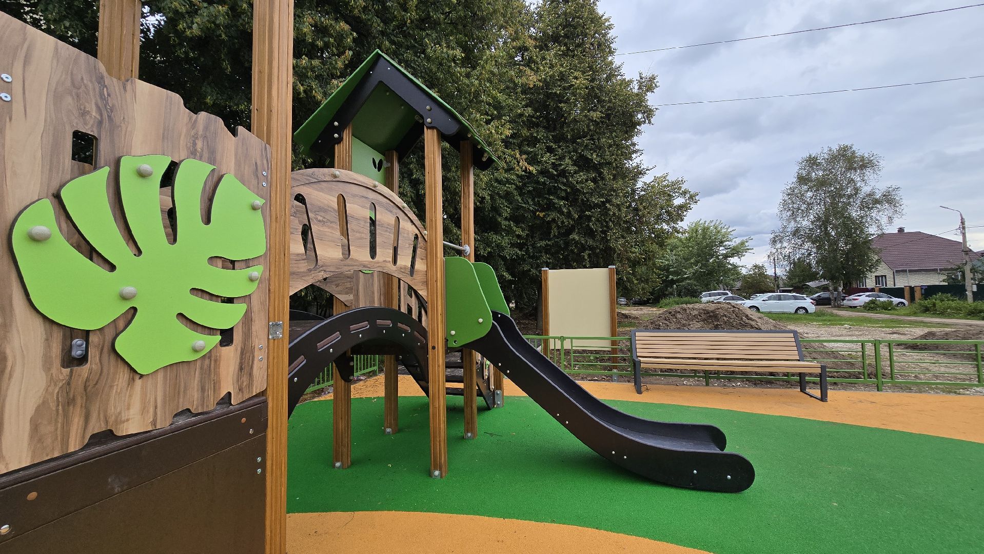 Коломна, модернизация детских игровых площадок, новая детская площадка,