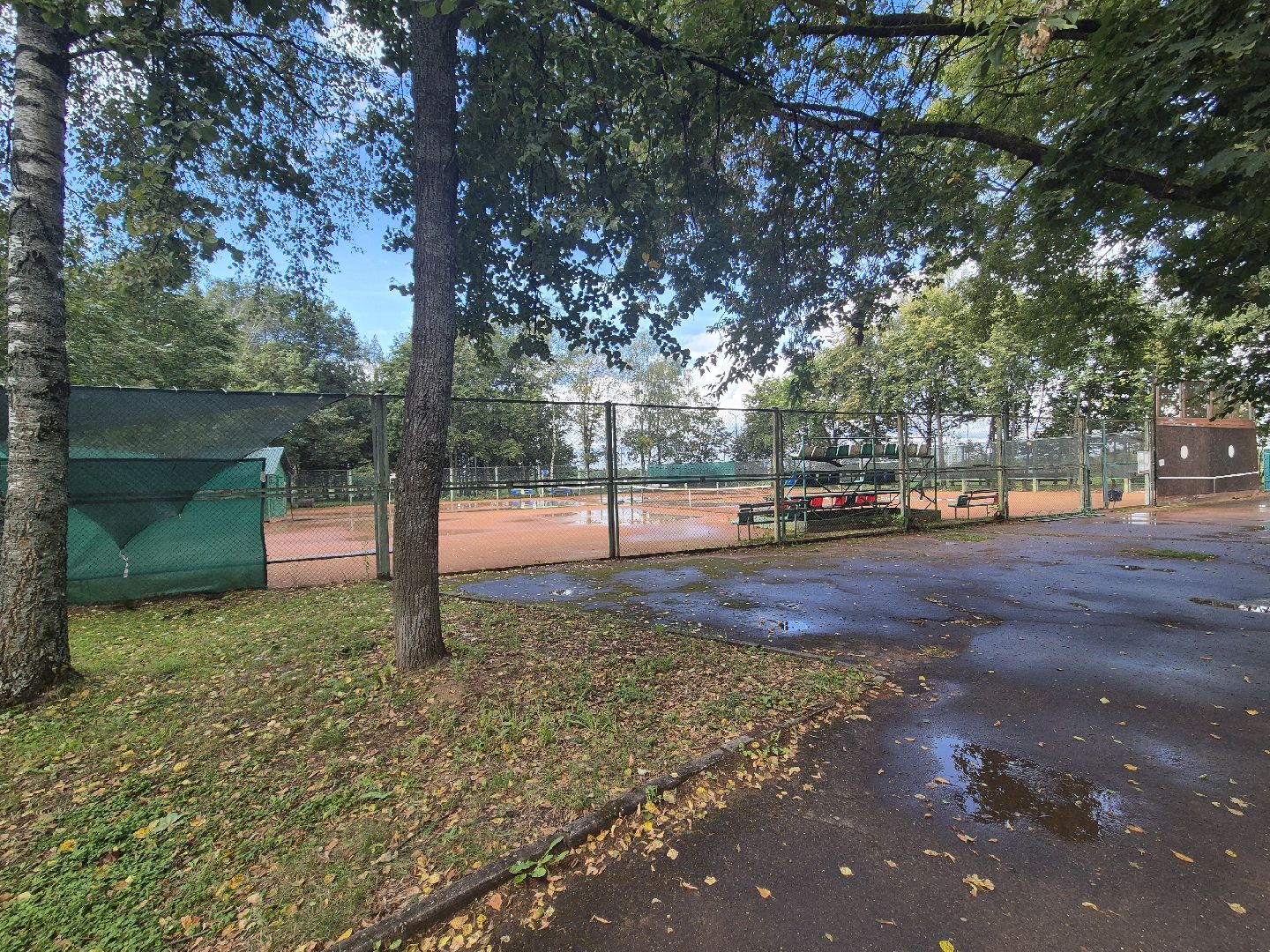 дубна, теннисныекорты, ремонт,