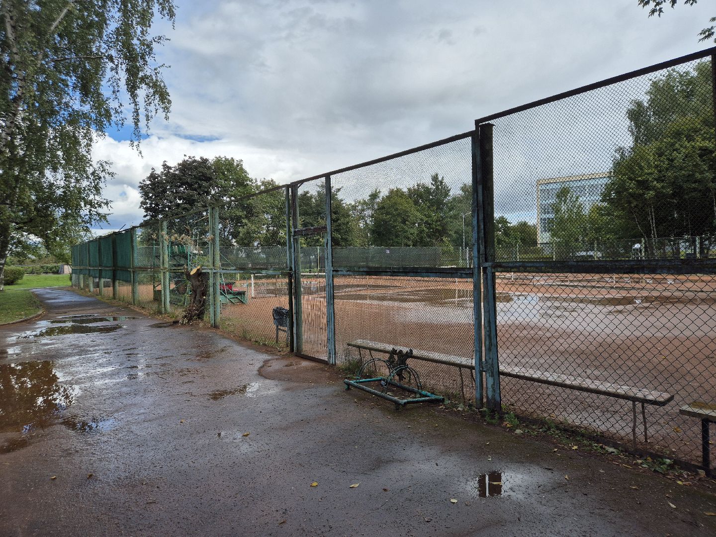 дубна, теннисныекорты, ремонт,