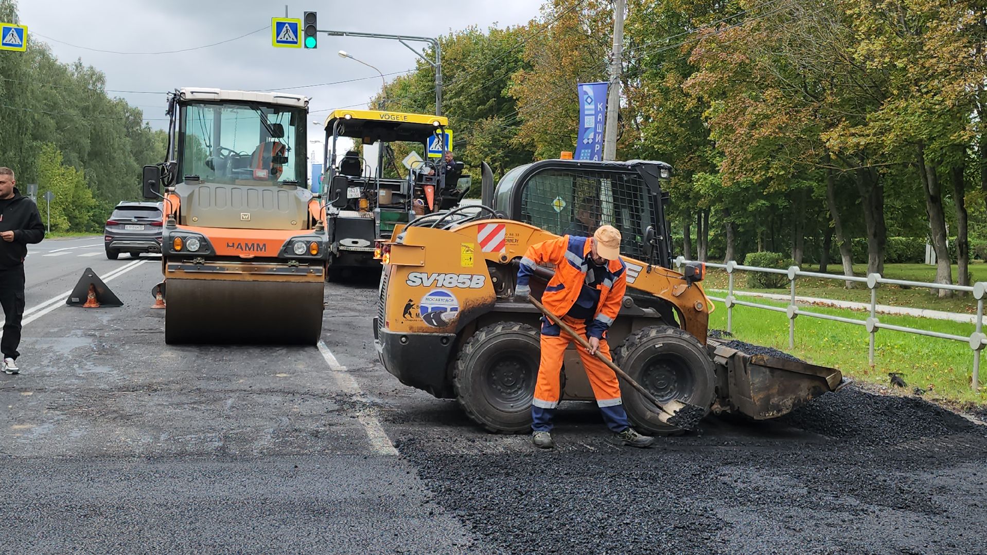 кашира, каширский проспект, ремонт дорог, идн, лежачий полицейский, мосавтодор,