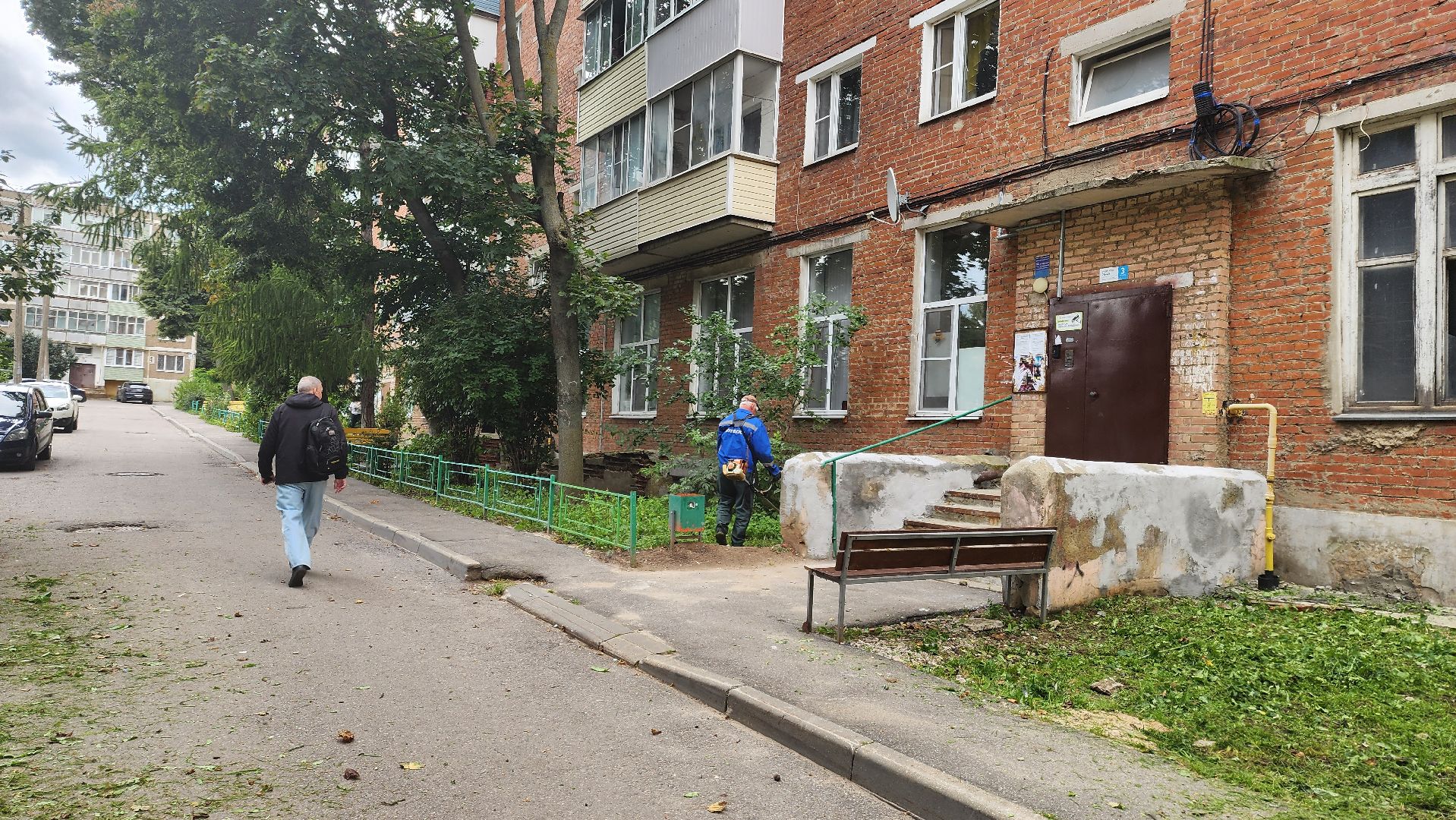 Зарайск, КББХ, Вид города, дворовые территории,