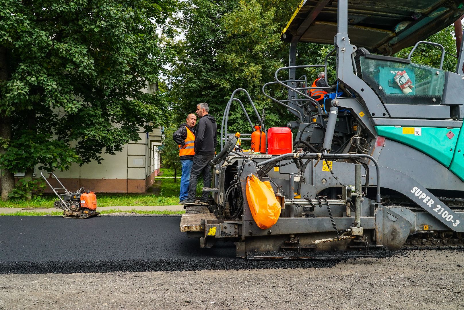 асфальт, дорога, ремонт,