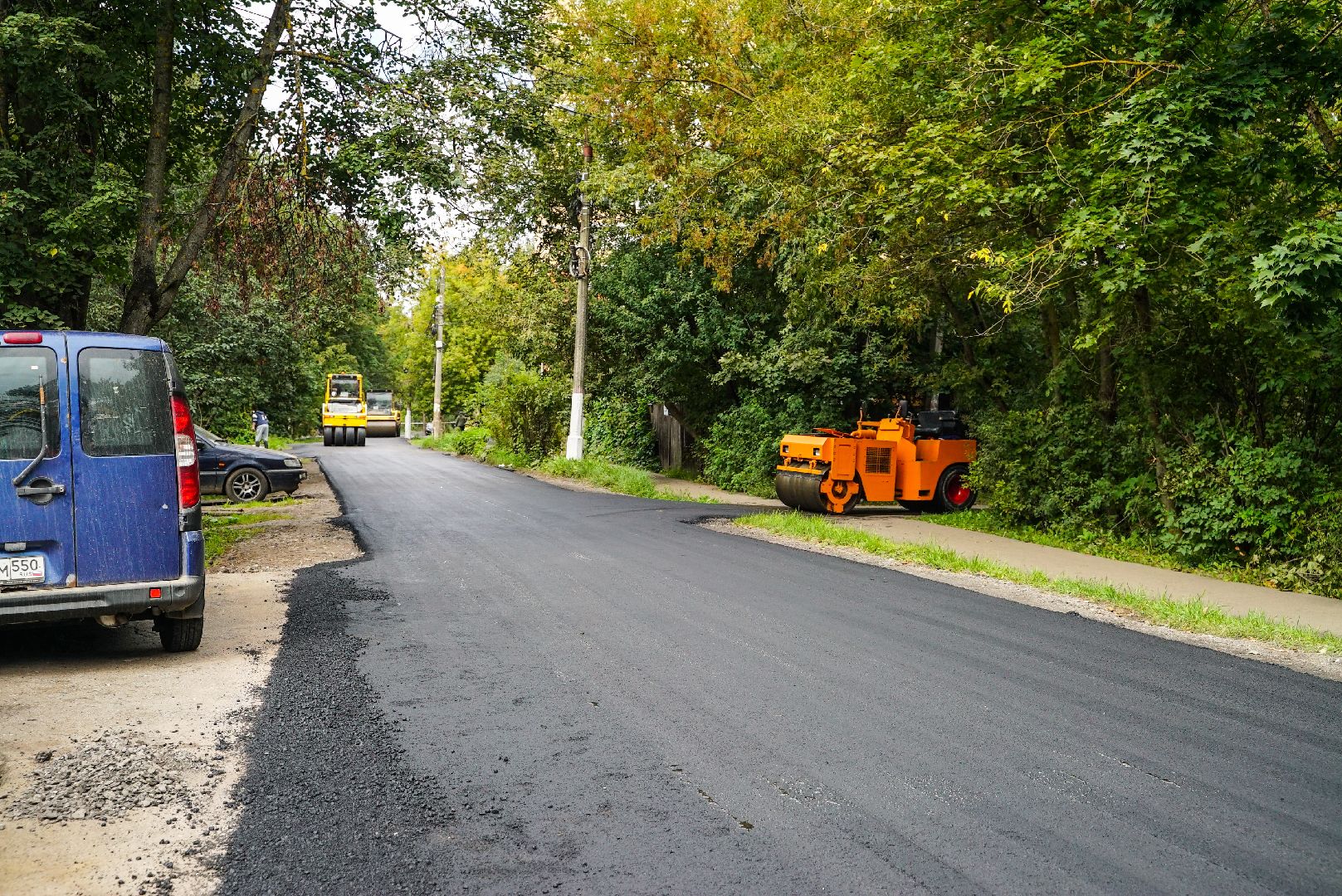 асфальт, дорога, ремонт,