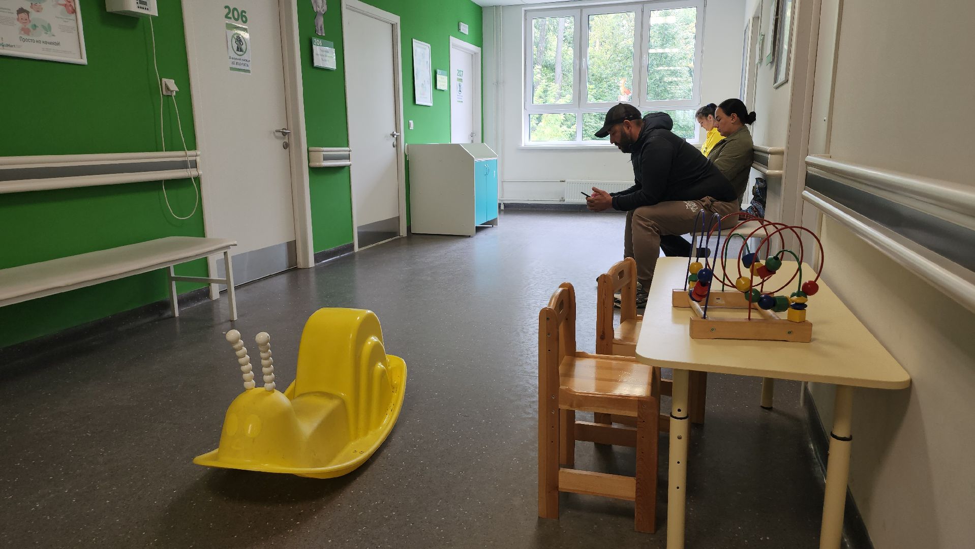 люберецкая областная больница, поликлиника микрорайона Зенино, врач-педиатр,