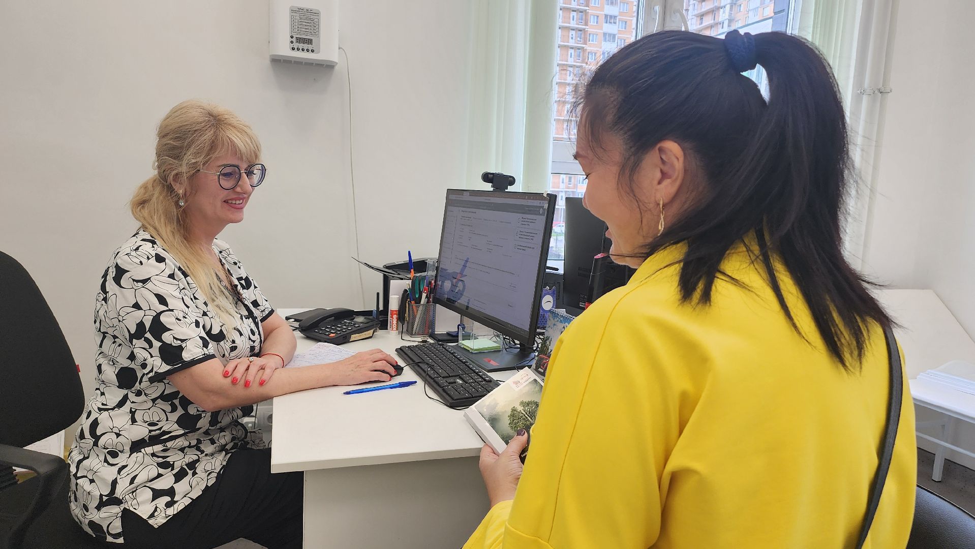 люберецкая областная больница, поликлиника микрорайона Зенино, врач-педиатр,