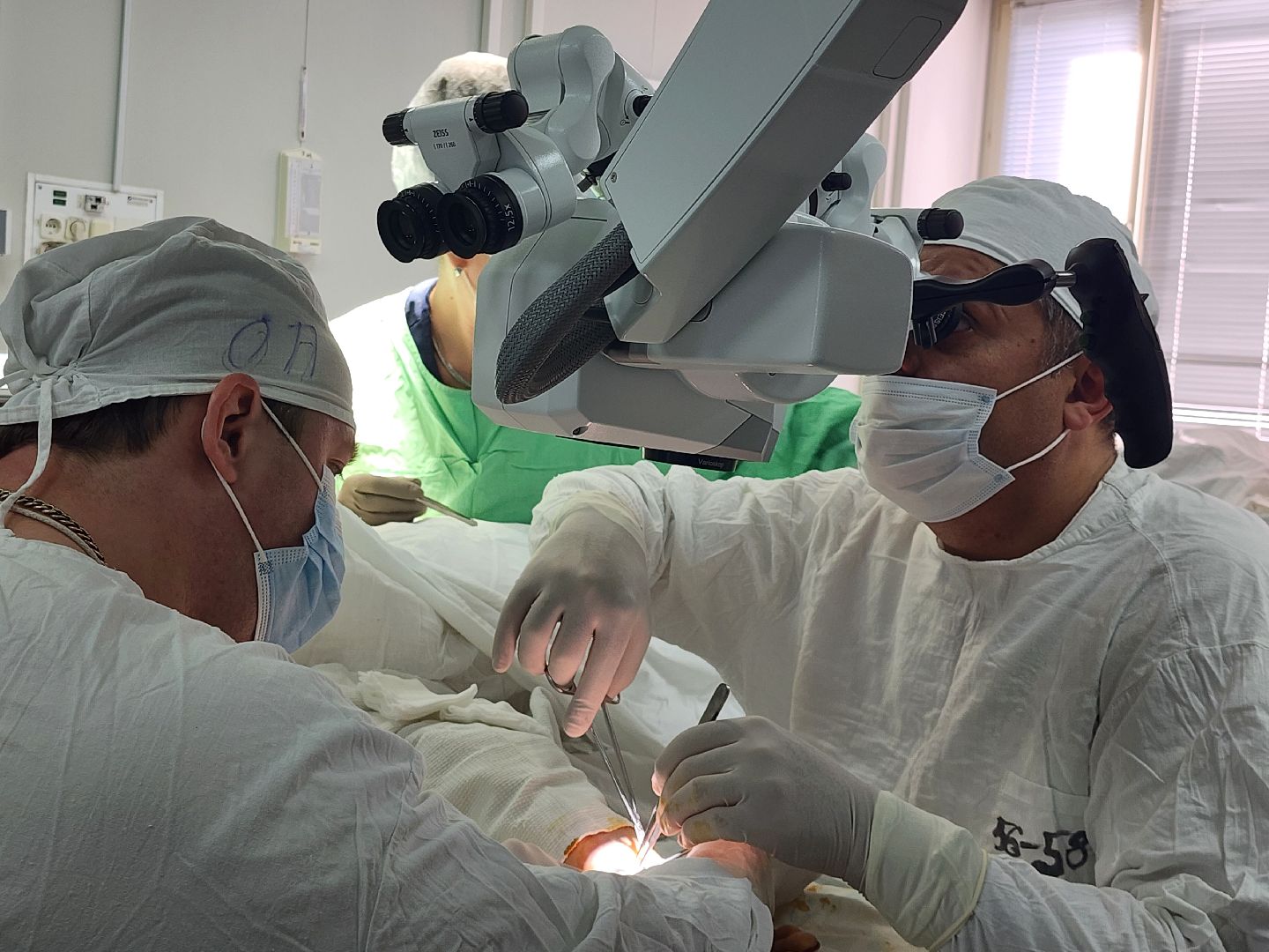 наро-фоминский городской округ, наро-фоминская областная больница, микроскоп , Травматология ,Операционный микроскоп, Здравоохранение Подмосковья ,