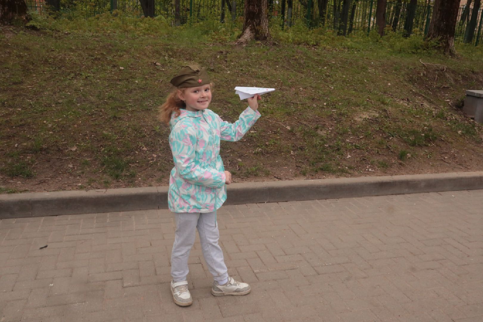 Пущино, День Победы, самолетик Победы