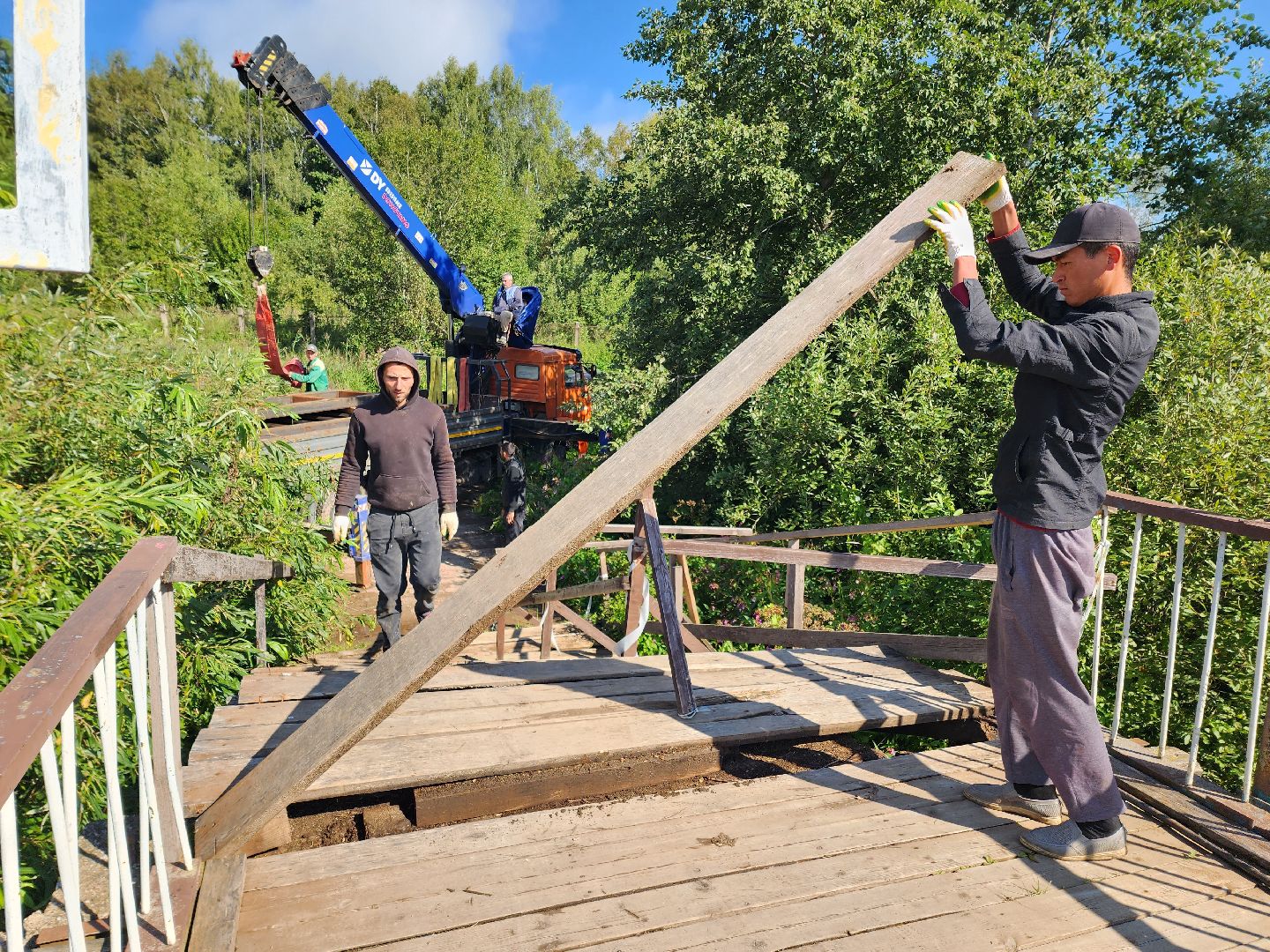 солнечногорск, тимоново, мост, жители, ремонт,