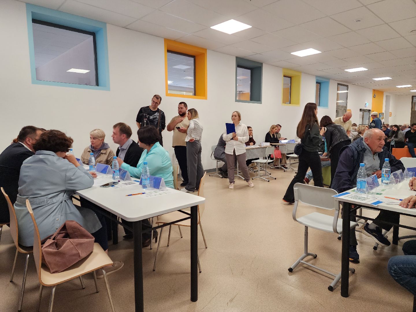 жуковский, общество, выездная администрация , встреча с жителями в школе 10,