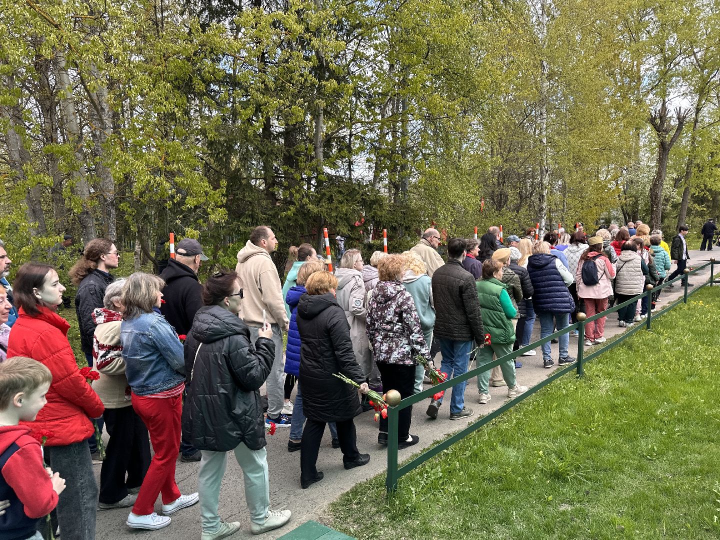 Одинцово, Солманово, Камни памяти и славы, 9 мая, День Победы