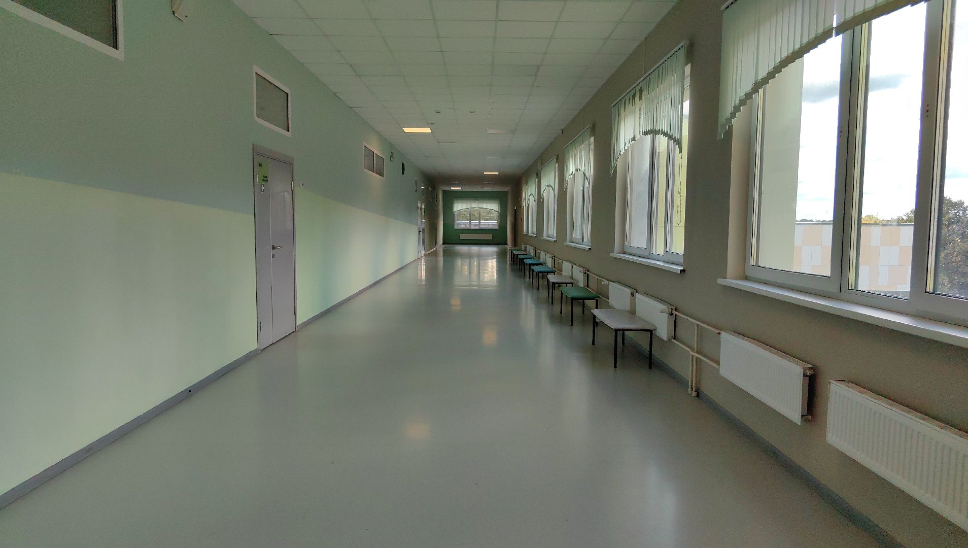 лицей, стена, санузел, учащиеся,