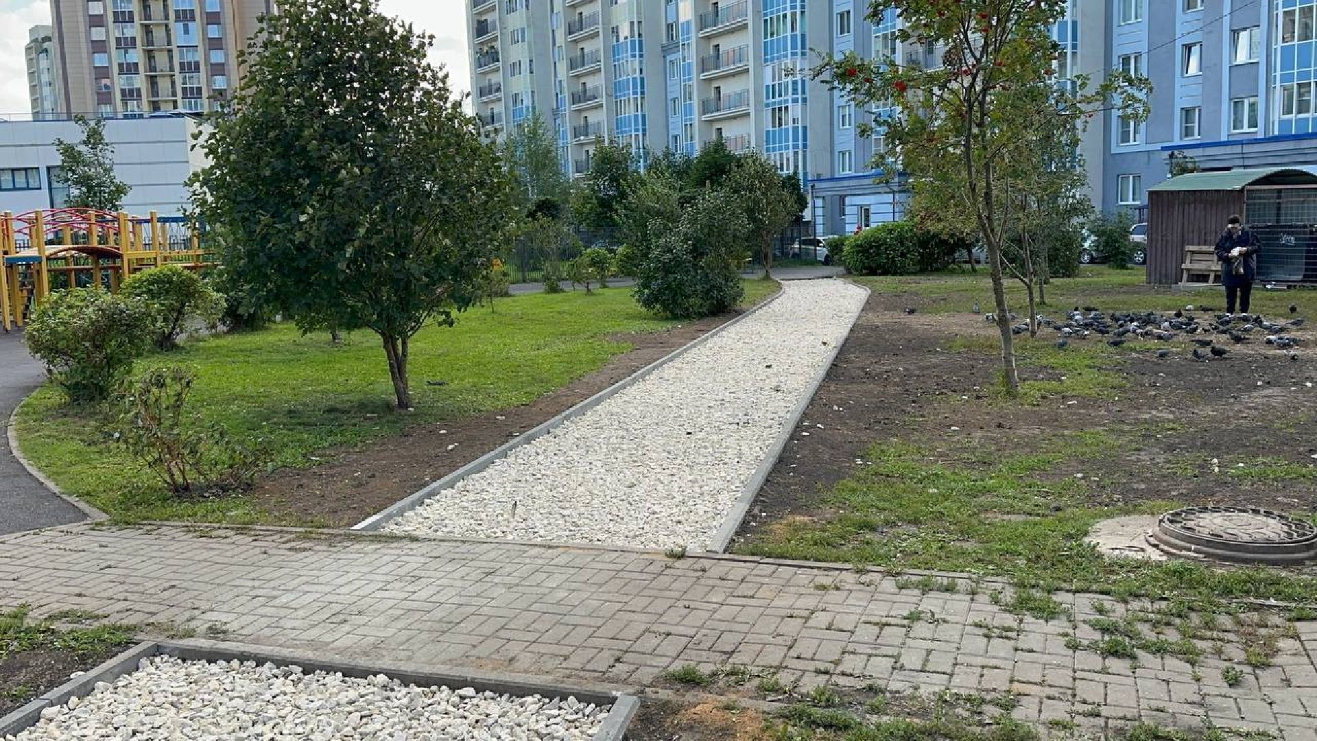 благоустойство, домодедово,