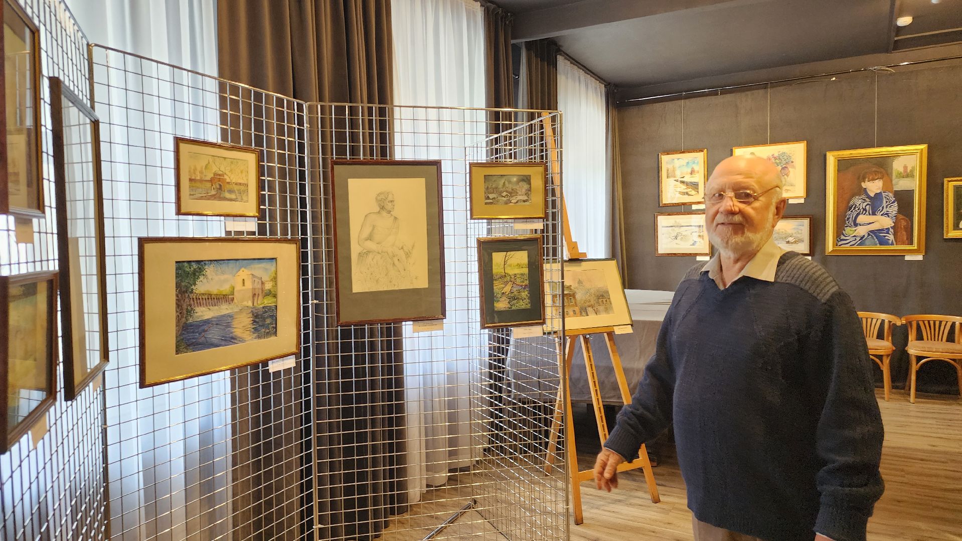 Зарайск, Выставка зарайского художника, Алексей Раскин, Музей Бахрушина,