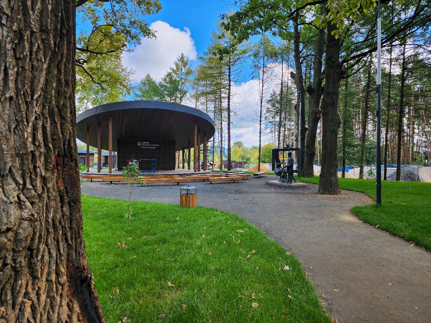 Подольск, реконструкция парка, парки подмосковья, парки подольска,
