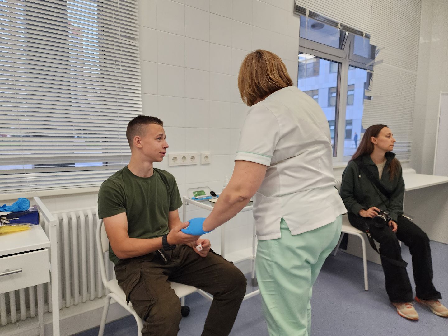 жуковский, медицина, выездная диспансеризация, встреча с жителями в школе 10,