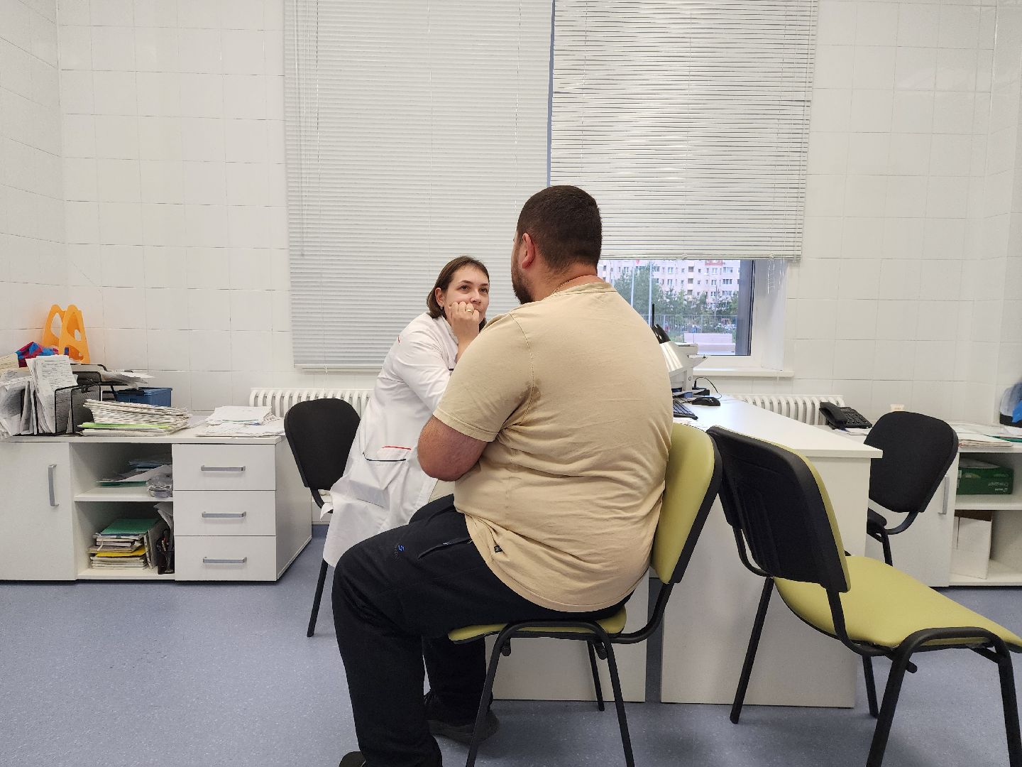 жуковский, медицина, выездная диспансеризация, встреча с жителями в школе 10,