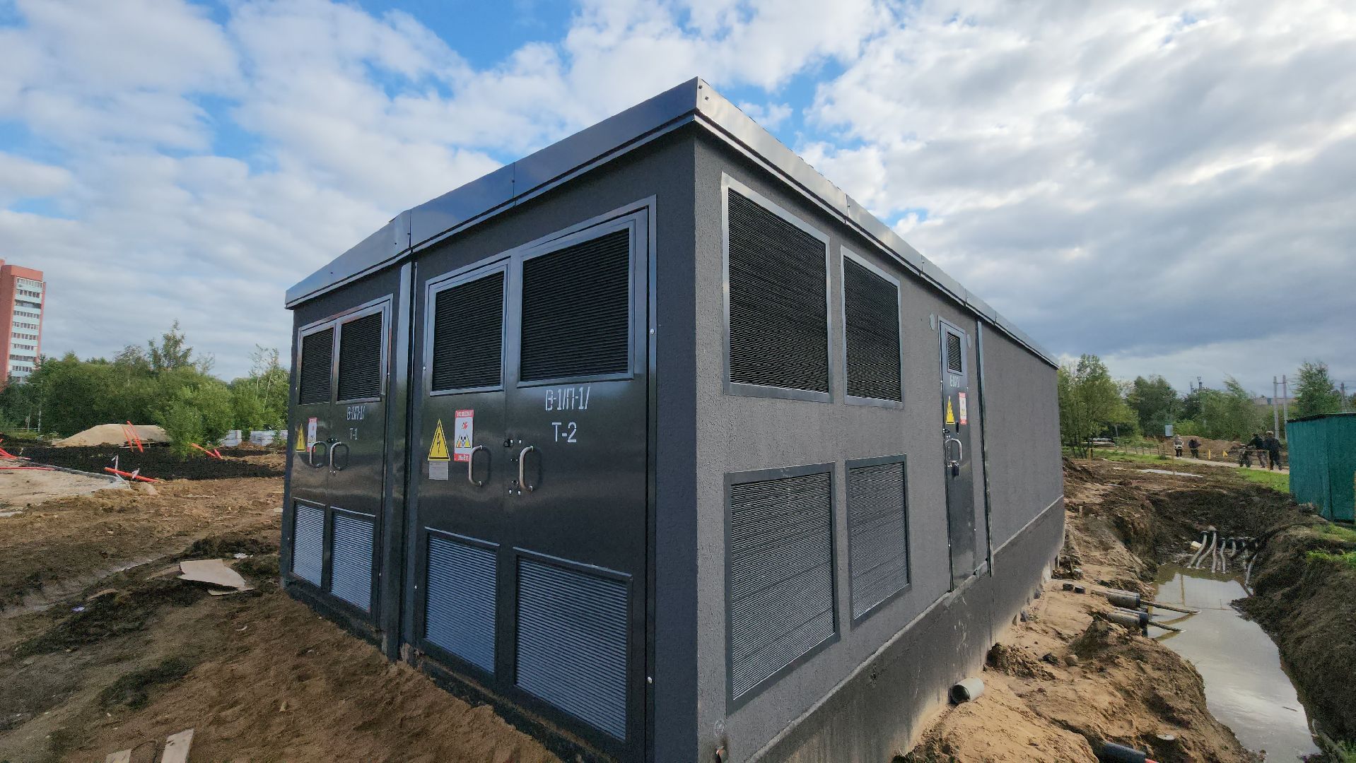 граффити, монументальная живопись, Лобня, Подстанция,