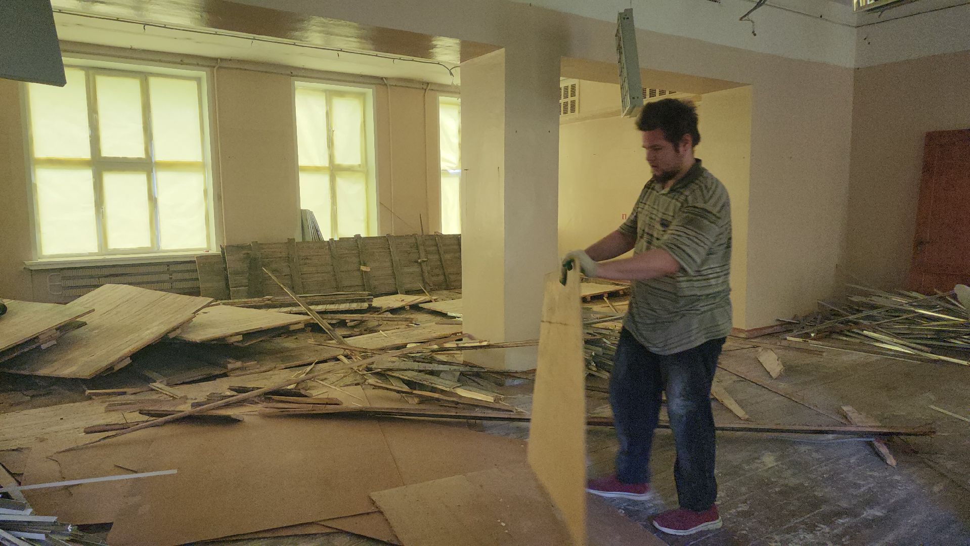 люберцы, библиотека им Есенина, ремонт библиотеки,