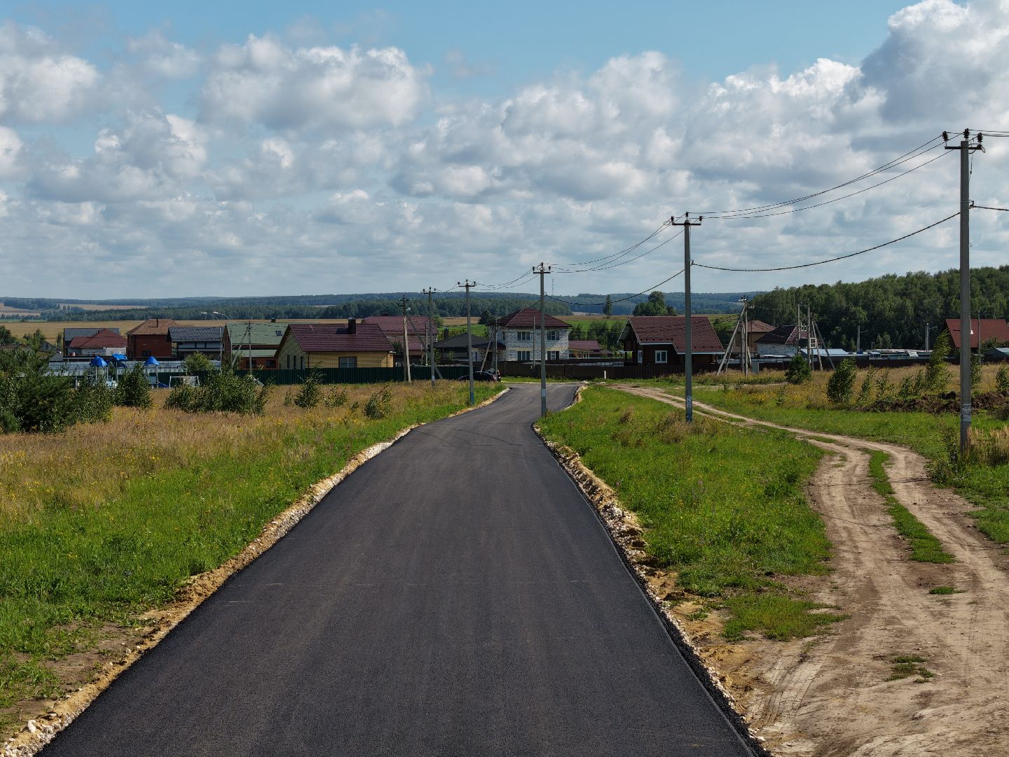 видео с коптера, дороги зарайска,