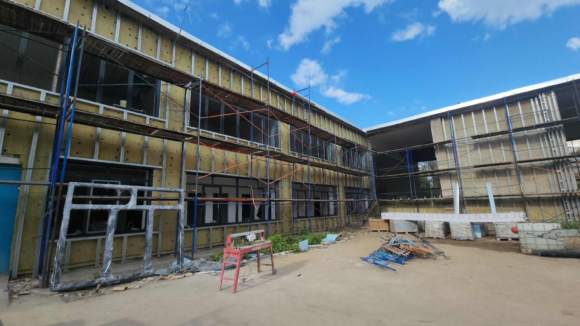 спортивная школа олимпийского резерва, люберцы, капитальный ремонт,