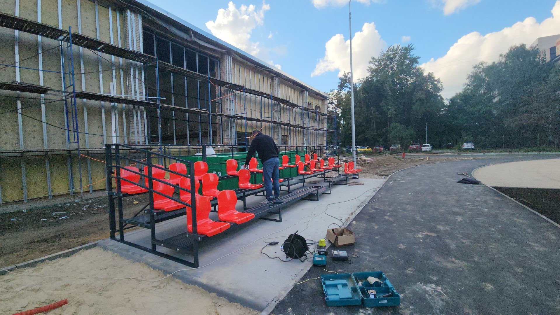 спортивная школа олимпийского резерва, люберцы, капитальный ремонт,