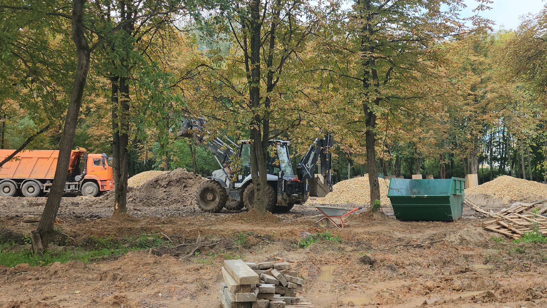 серпухов, подмосковье, парк питомник, реконструция парка,