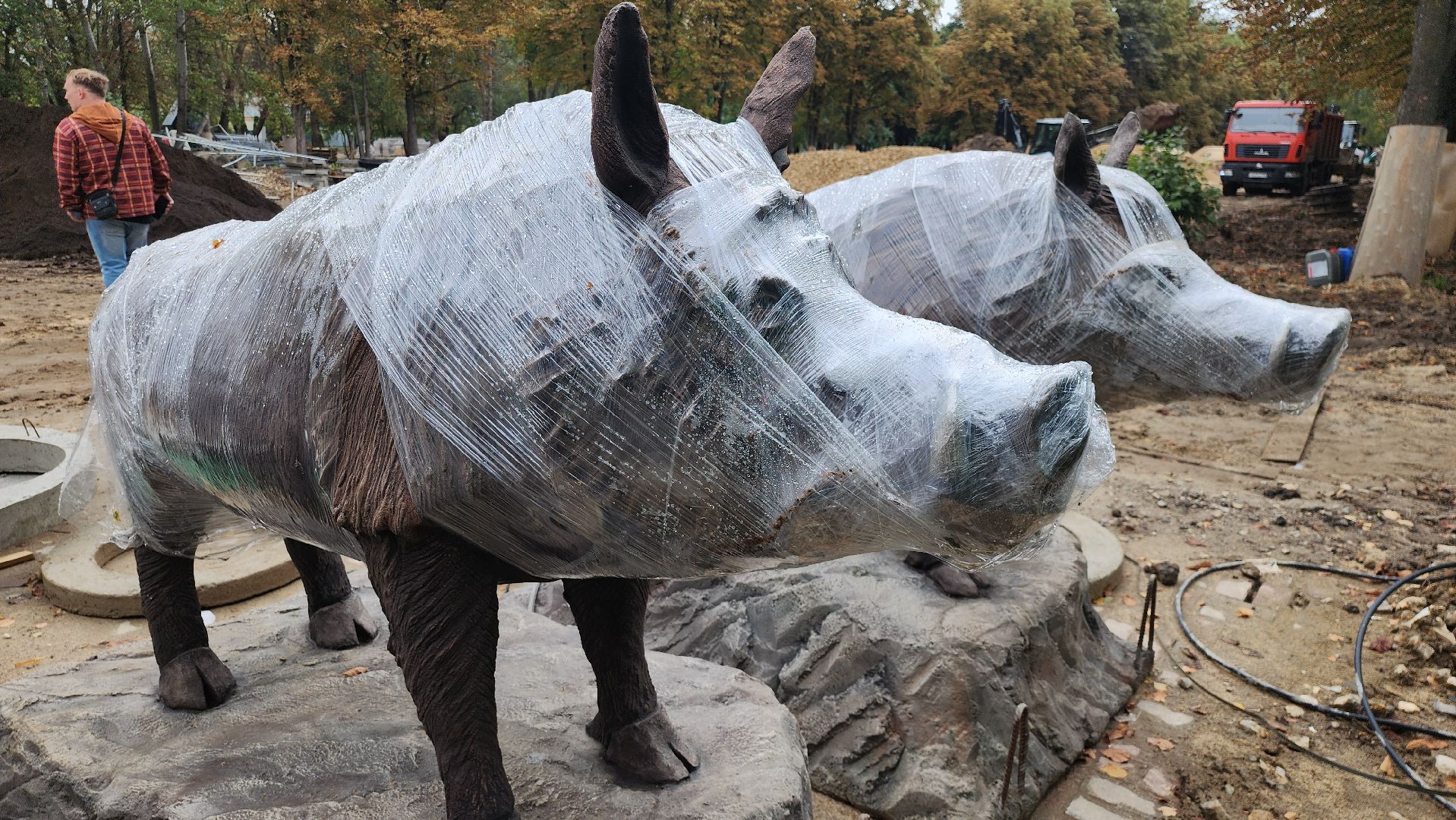 серпухов, подмосковье, парк питомник, реконструция парка,