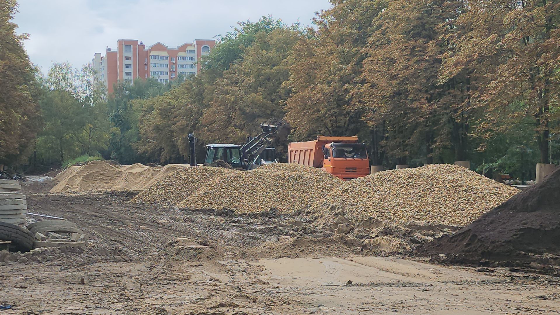 серпухов, подмосковье, реконструкция парка, питомник,