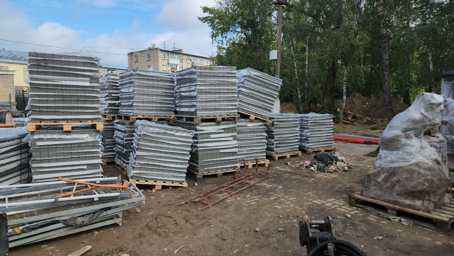 серпухов, подмосковье, реконструкция парка, питомник,