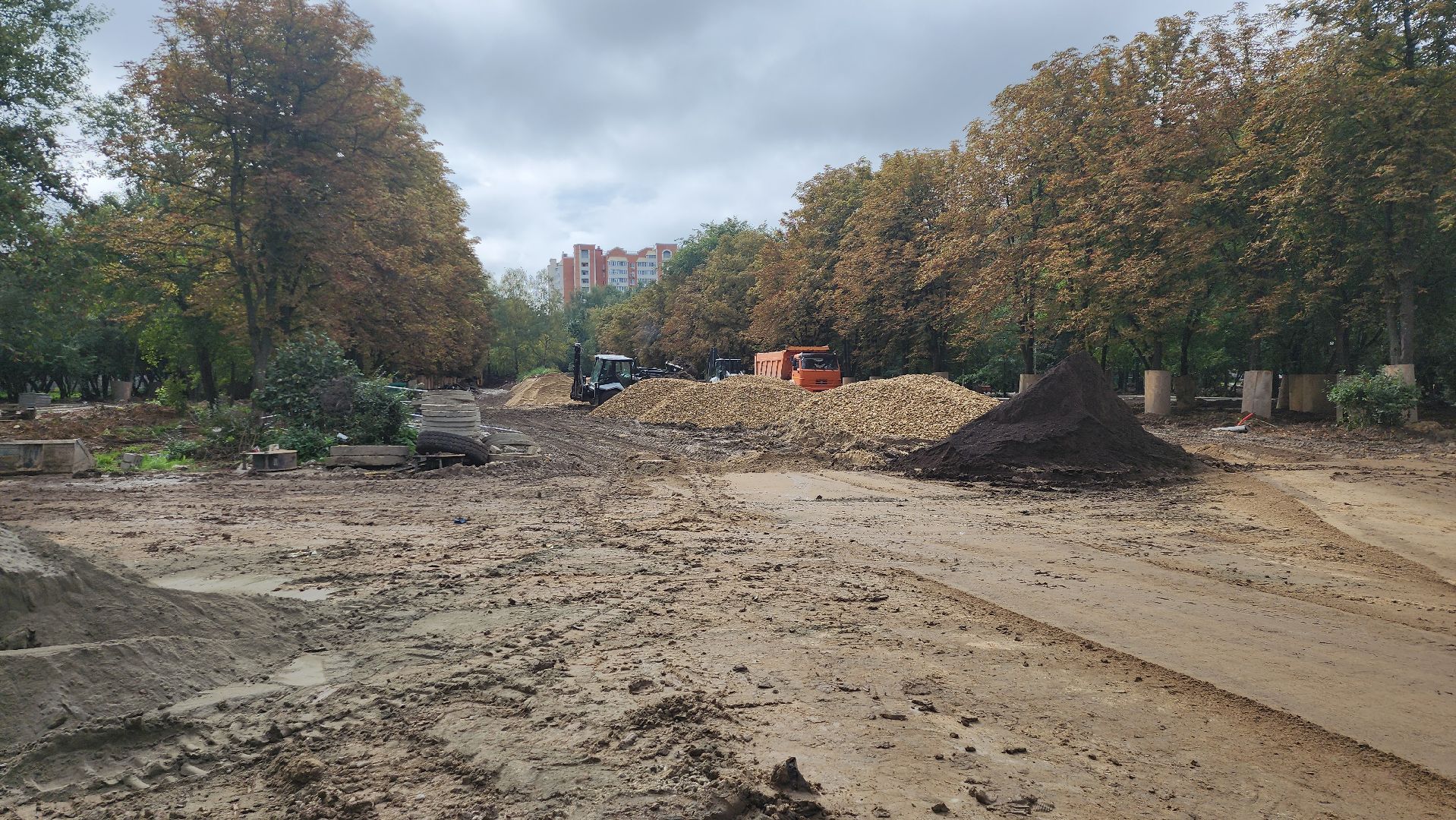 серпухов, подмосковье, реконструкция парка, парк питомник,