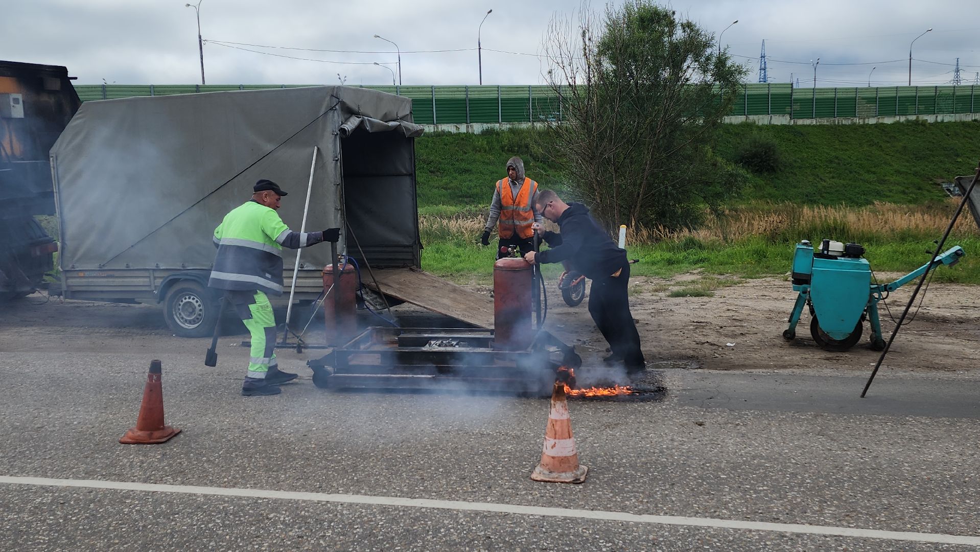 волоколамск, ямочный ремонт дорог, добродел,